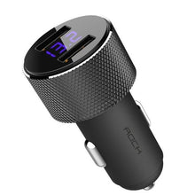 Load image into Gallery viewer, Dual 5V USB Car Charger with Digital Display