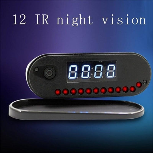 1080P WIRELESS ALARM CLOCK HIDDEN CAMERA