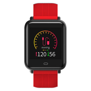 Blood Pressure Heart Rate Monitor Smart Watch, IP67 Waterproof Sport Watch, Fitness Tracker Watch for Men Women