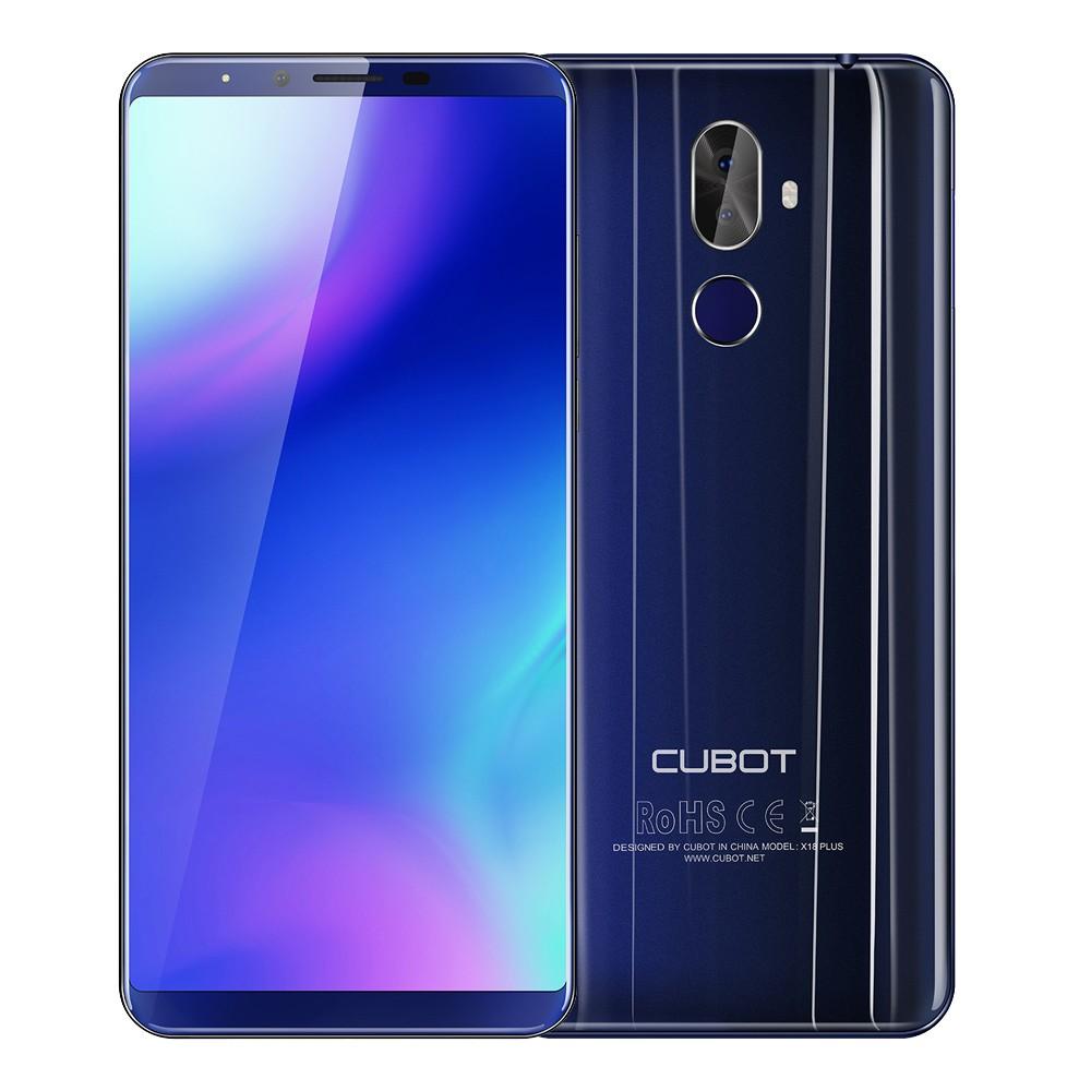 CUBOT X18 Plus 4G Mobile Phone Android 8.0 5.99-inch FHD+ 18:9 Display MT6750T Octa-core 4GB+64GB Rear Camera 20MP+2.0MP Front Camera 13MP 4000mAh Fingerprint Recognition