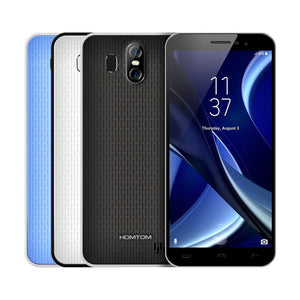HOMTOM S16 Fingerprint Mobile Phone 5.5 Inch 18:9 1280*640 Pixels Screen 2GB RAM 16GB ROM Rear Camera 13MP+Front Camera 8MP MTK6580 1.3GHz Quad-Core Dual Sim Cards 3000mAh Battery