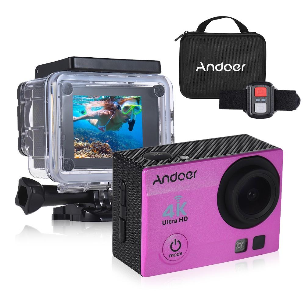 Andoer Q3H-R 4K 30fps 16MP WiFi Sports Action Camera 1080P Full HD 170° Wide-Angle Lens Waterproof 30m 2