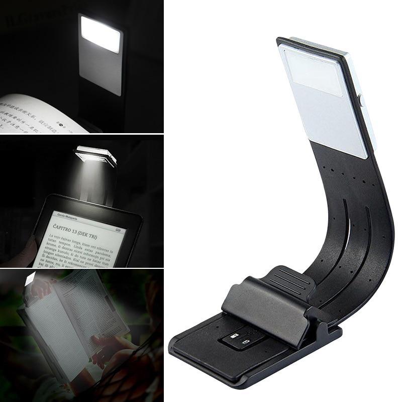 Flexible & Adjustable Flashlight LED Clip Booklight