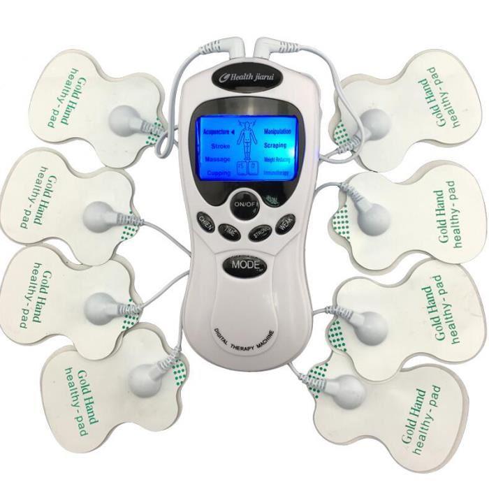 Digital Meridian Therapy Massager Machine with Electrode Pads