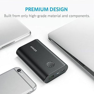 Anker PowerCore+ 10050 Premium Aluminum Portable Charger with Qualcomm Quick Charge 3.0, 10050mAh Power Bank with PowerIQ Technology