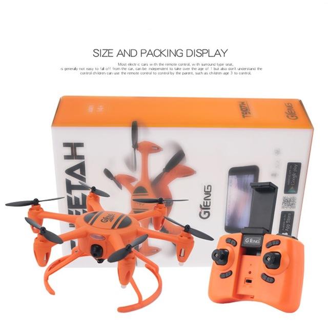 2.4G RC Drone with Fixed Height Wifi Real time Transmission Foldable Headless Mode Quadcopter Drone Remote Control Model Toys
